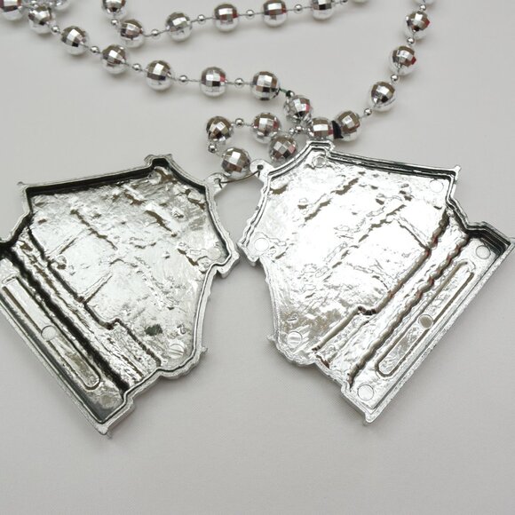 ⚡️ Tampa Bay Gasparilla Boat Parade Silver Necklace. - Picture 3 of 4